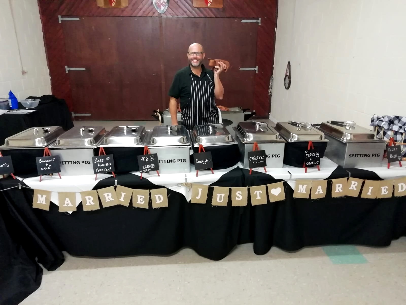 A Beautiful Local Wedding Catered By Hog Roast Fareham Spitting Pig